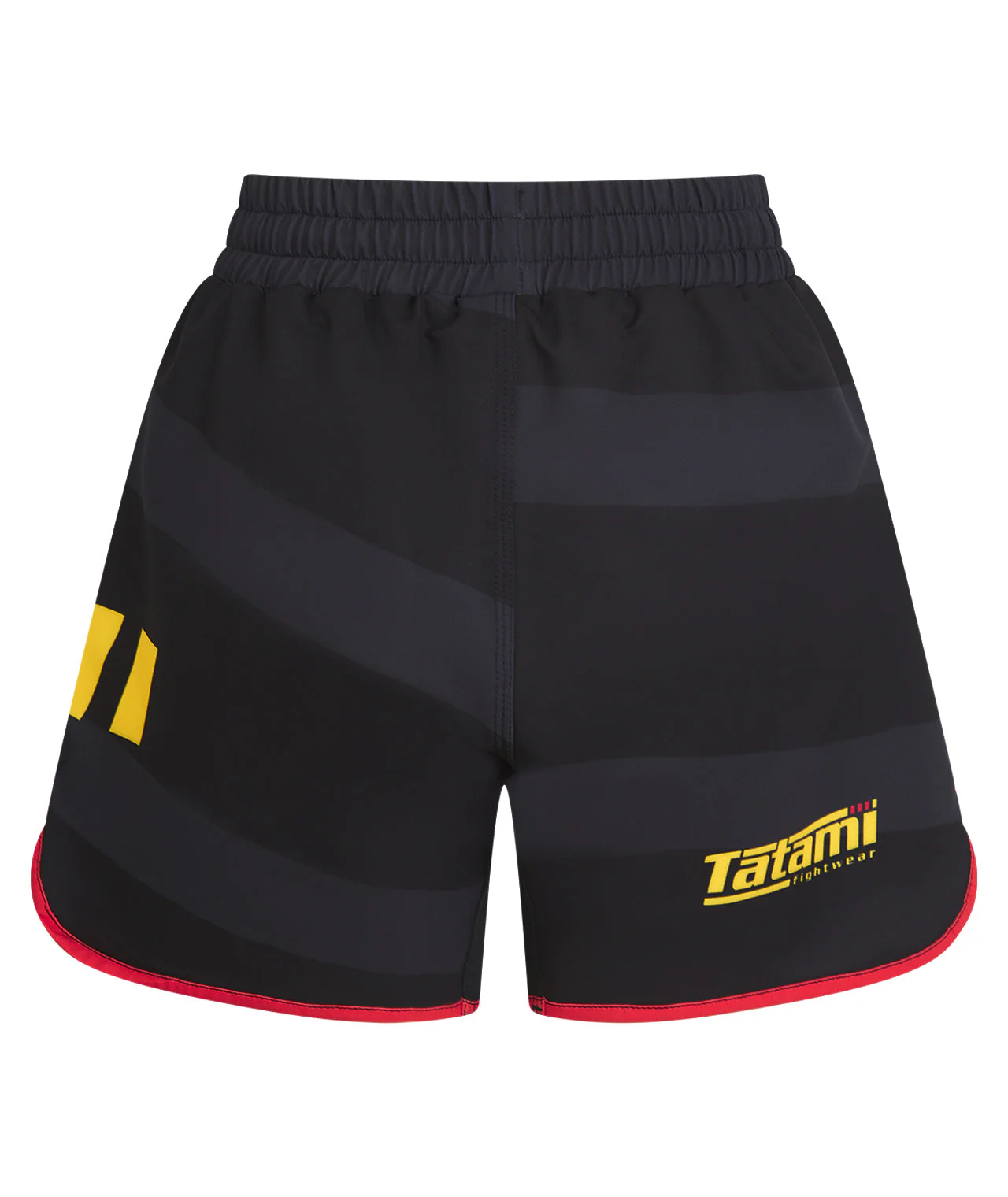Ladies Tatami Nomad Shorts - Black & Red - Image 2