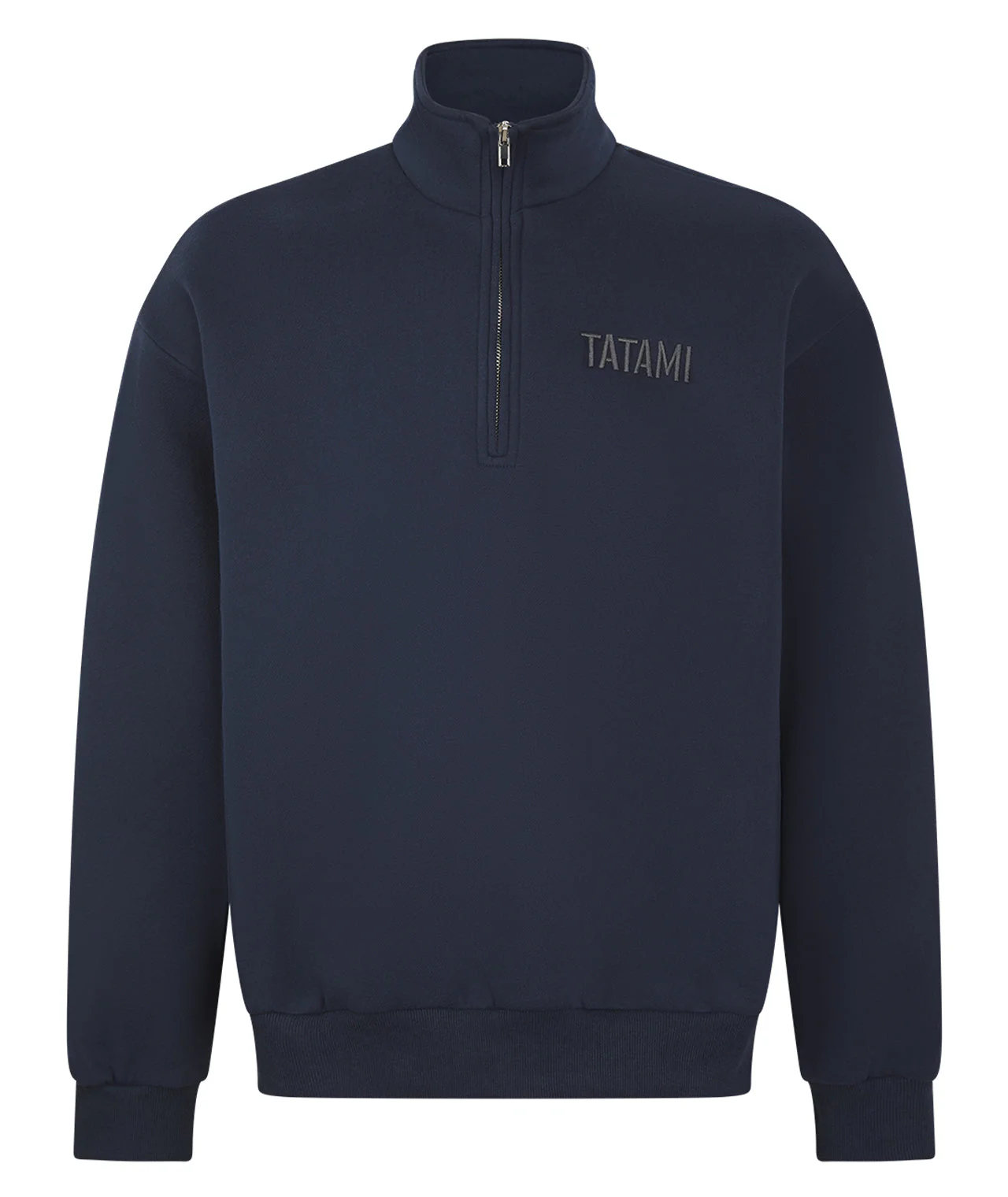 Quarter Zip Jumper - Navy