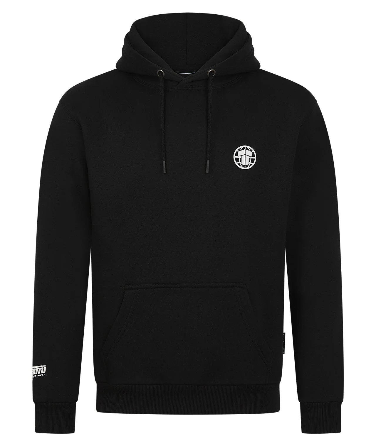 Tatami Globe Hoodie - Black