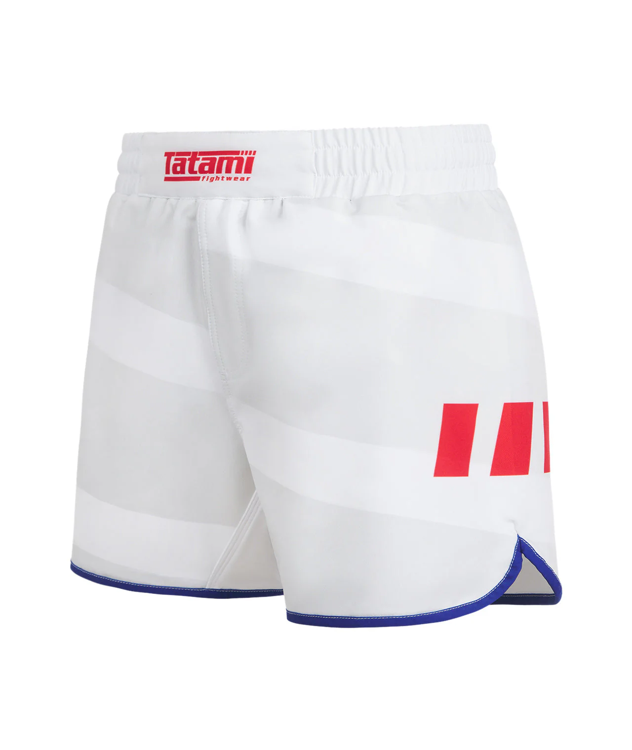 Tatami Nomad Shorts - White & Navy - Image 2