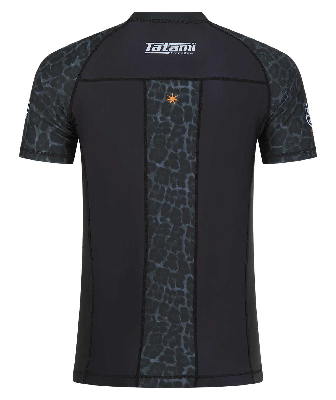 Tatami Short Sleeve Rash Guard - Black Leopard - Image 3