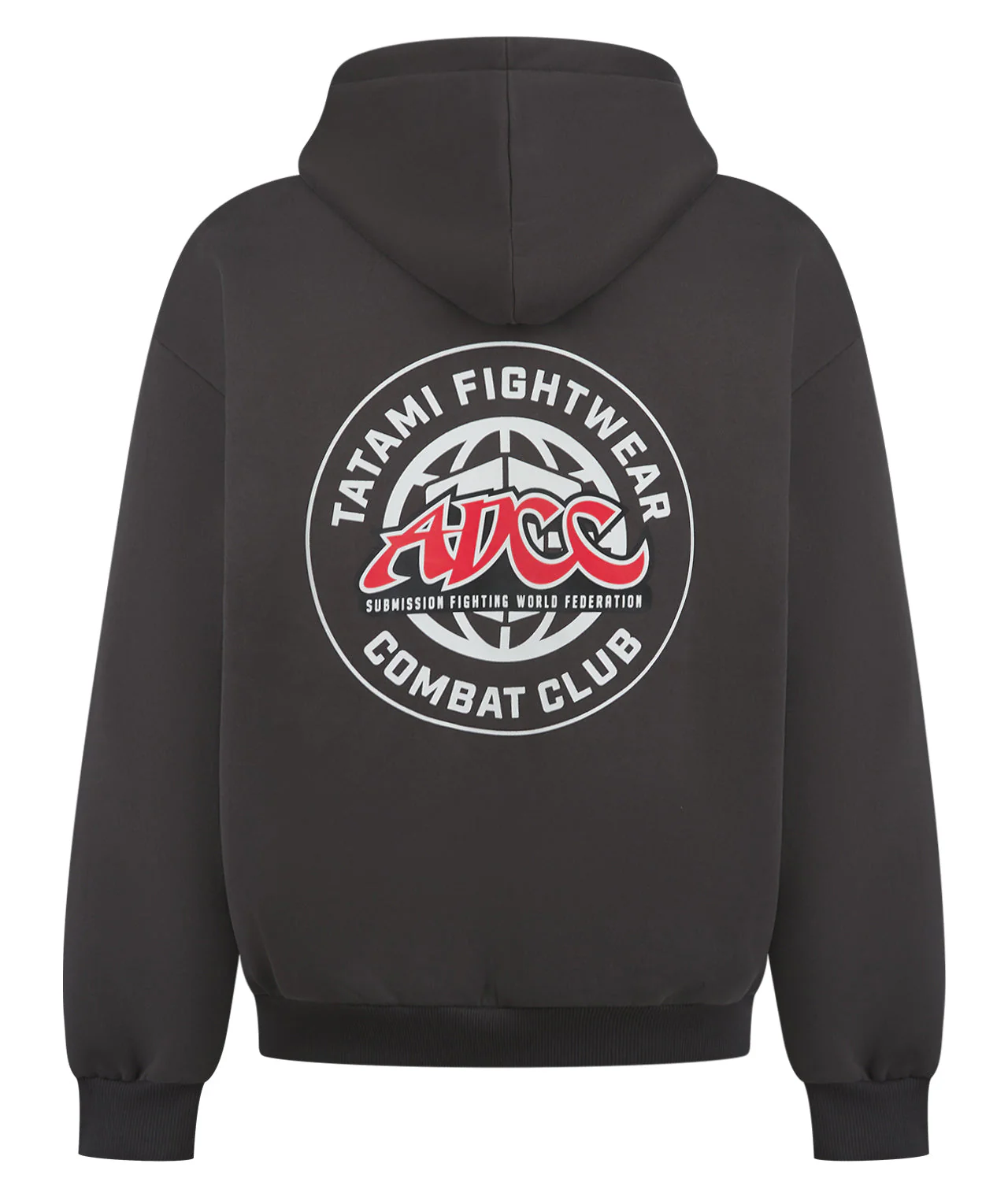 Tatami X ADCC Combat Club Oversized Hoodie - Grey - Image 3