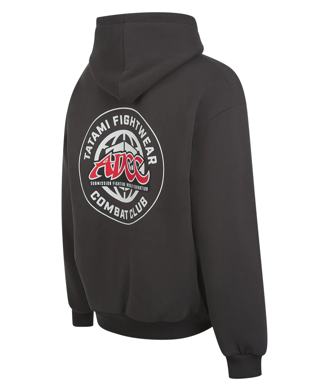 Tatami X ADCC Combat Club Oversized Hoodie - Grey - Image 5