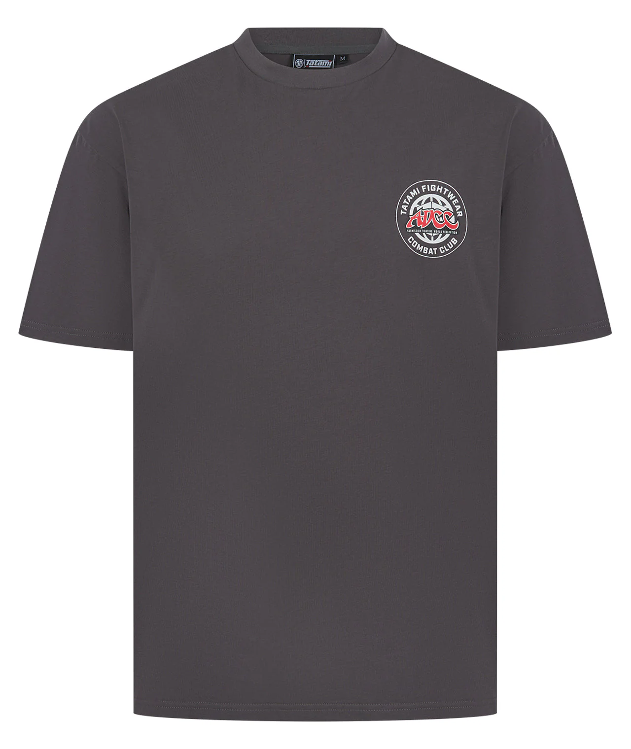 Tatami X ADCC Combat Club Oversized T-Shirt - Grey - Image 3