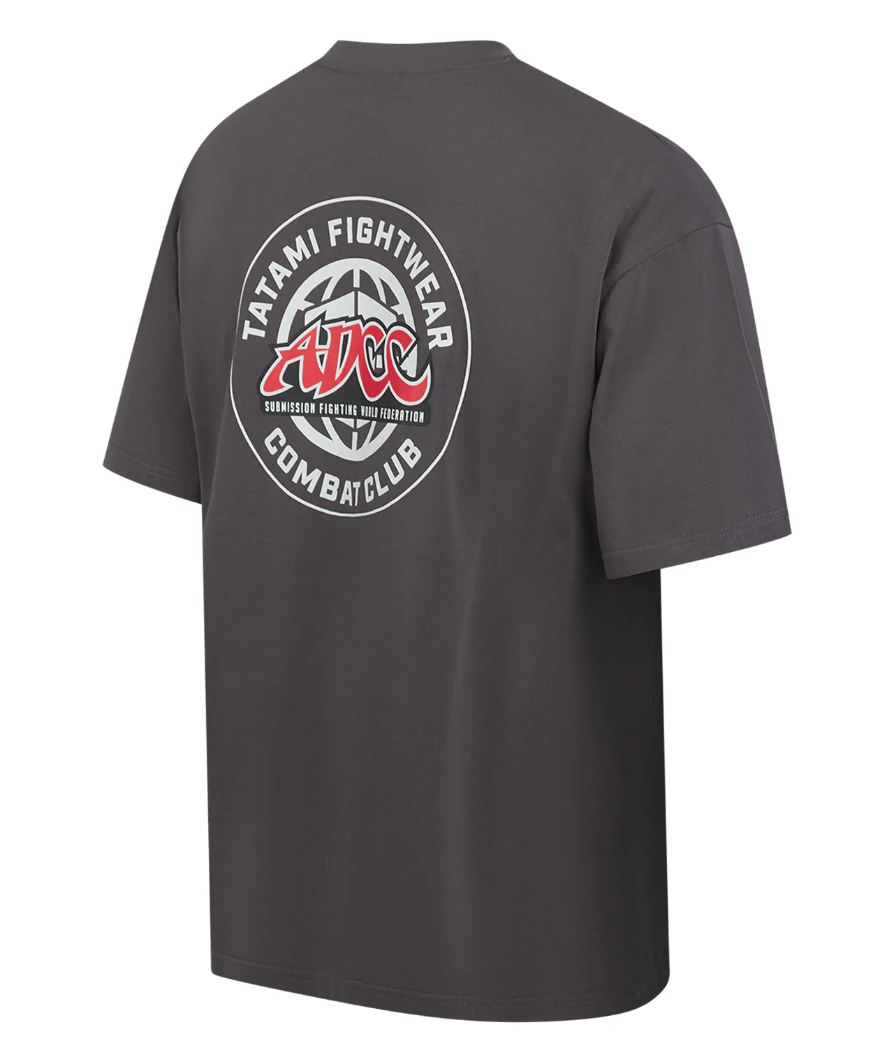 Tatami X ADCC Combat Club Oversized T-Shirt - Grey - Image 5