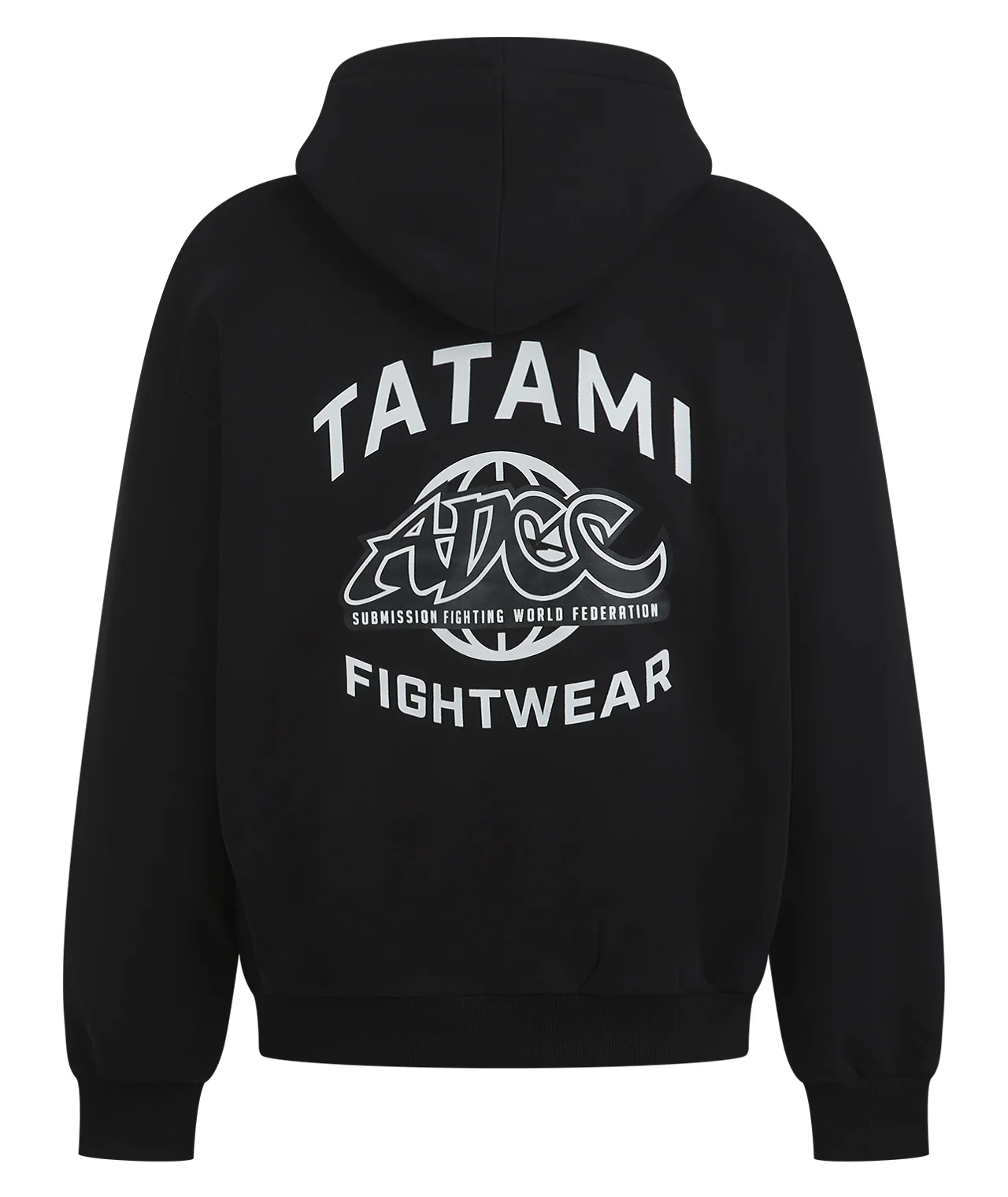 Tatami X ADCC Oversized Zip Hoodie - Black - Image 2