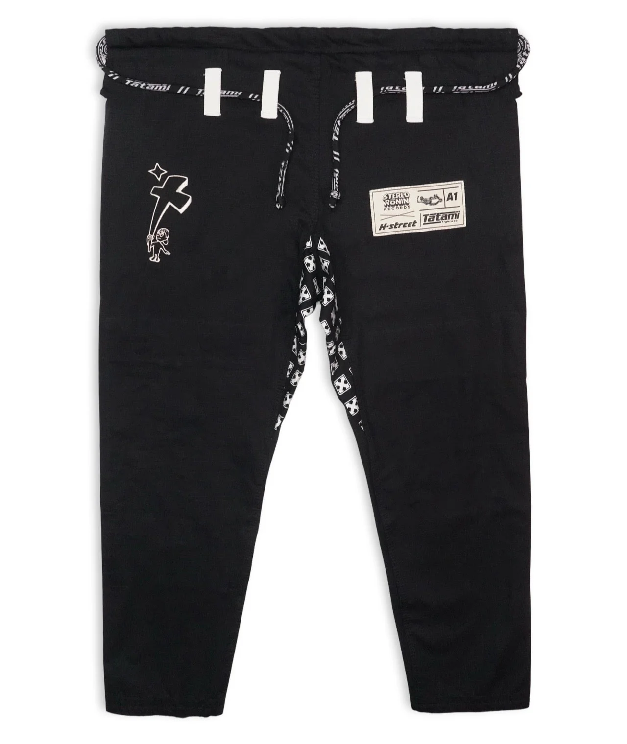 Tatami x Public Domain H-Street Gi - Black - Image 3