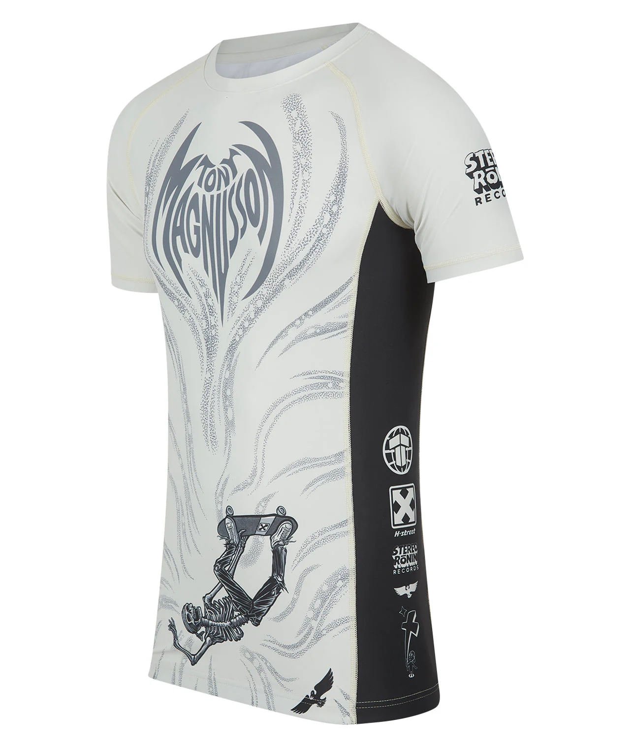 Tatami x Public Domain H Street Rash Guard - Off White - Image 2