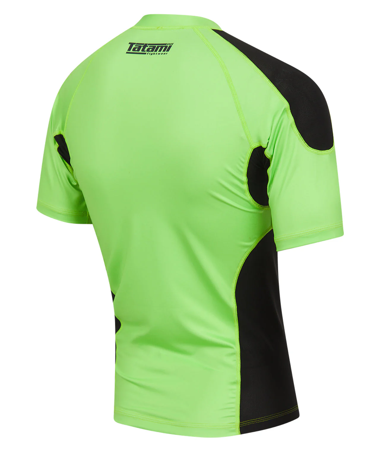 Technical Short Sleeve Rash Guard - Green - Image 4