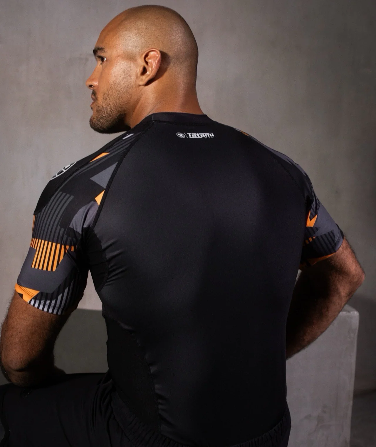 Technical Short Sleeve Rash Guard - Orange - Image 6