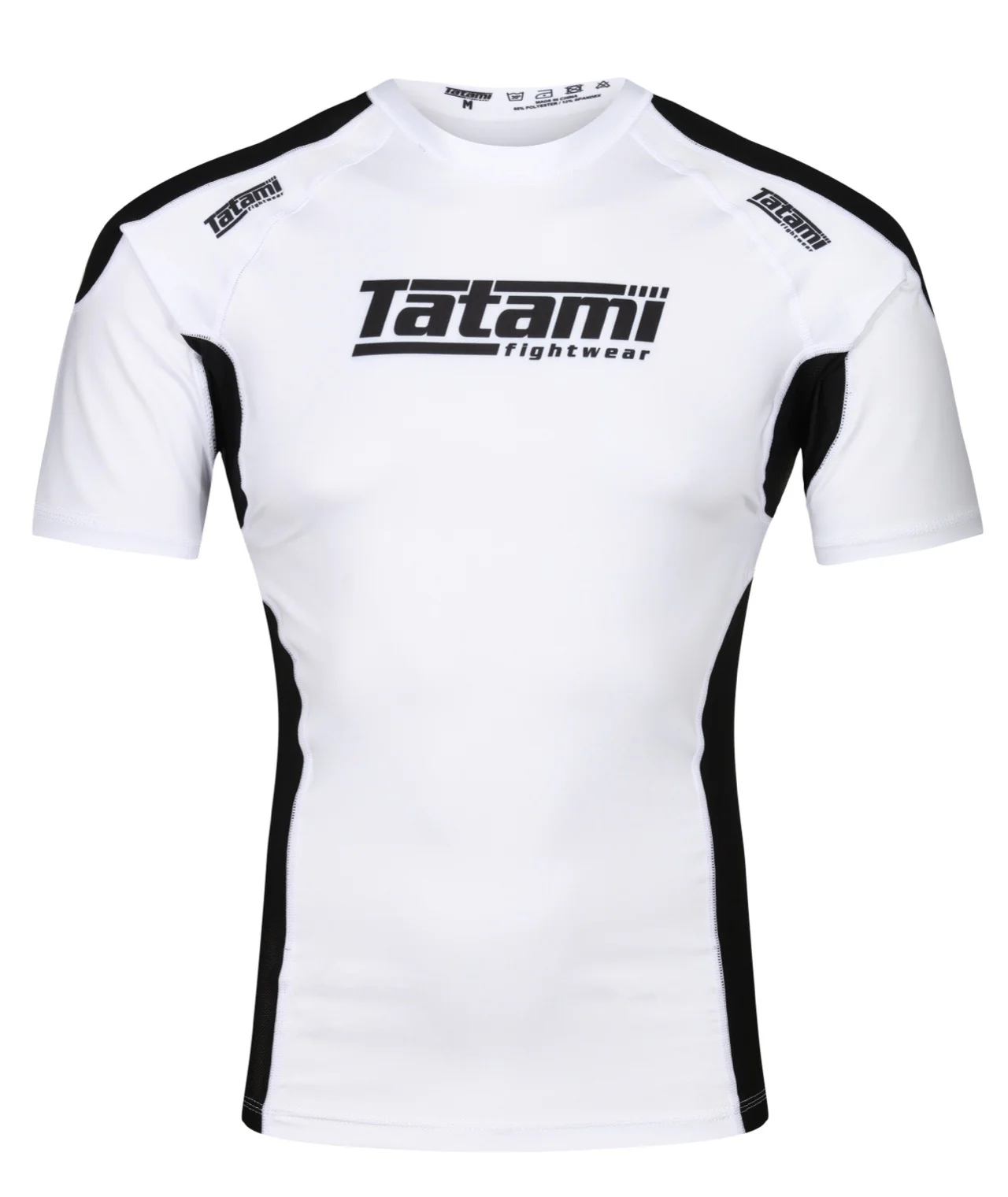 Technical Short Sleeve Rash Guard - White